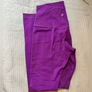 Moonlit purple lululemon align leggings